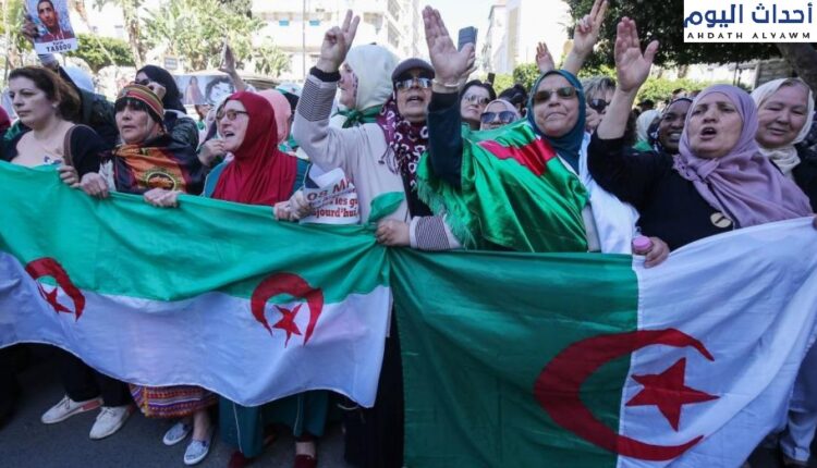 احتجاجات شعبية في الجزائر بسبب العنف ضد المرأة