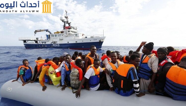 طالبي اللجوء والمهاجرين على الشواطيء الايطالية