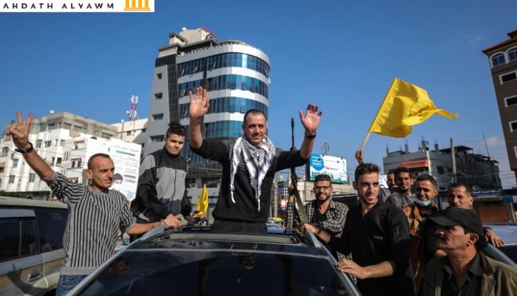 عبد الرؤوف قعدان تنسم الحرية منهيا 16 عاما من الاعتقال في السجون الإسرائيلية