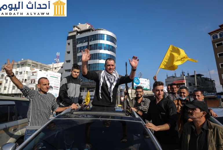 عبد الرؤوف قعدان تنسم الحرية منهيا 16 عاما من الاعتقال في السجون الإسرائيلية
