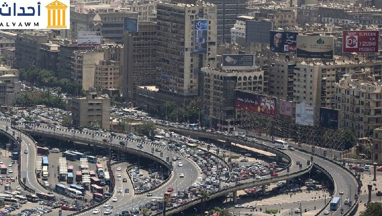 مشهد جوي لمدينة القاهرة، العاصمة المصرية