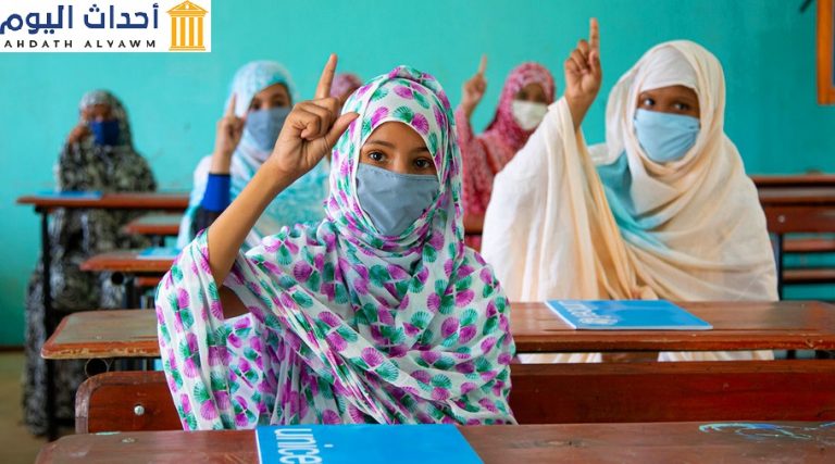 الطلاب الموريتانيون يعودون إلى المدرسة بعد عدة أشهر من إغلاق المدارس بسبب كوفيد-19