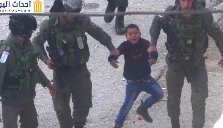 اعتداء الجيش الاسرائيلي على أطفال فلسطين