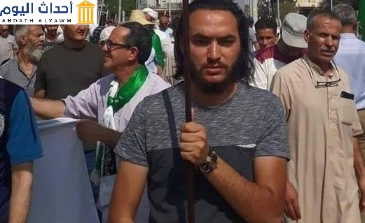 المدون الجزائري الموقوف لدى السلطات الجزائرية وليد كشيدة