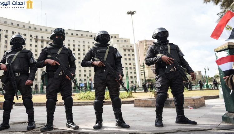 قوات الأمن المصرية