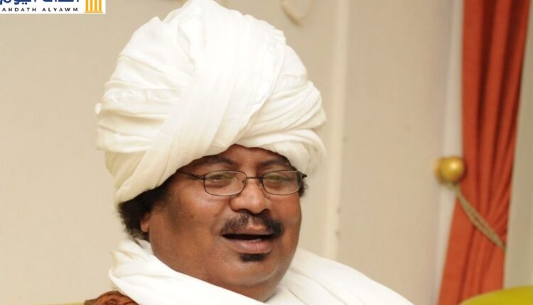 الصحفي وصاحب قناة أم درمان وصحيفة ألوان السودانية "حسين خوجلي"