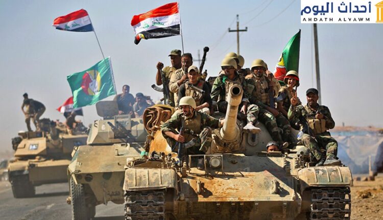 قوات الحشد الشعبي الخاضعة رسميا لسيطرة رئيس الوزراء العراقي