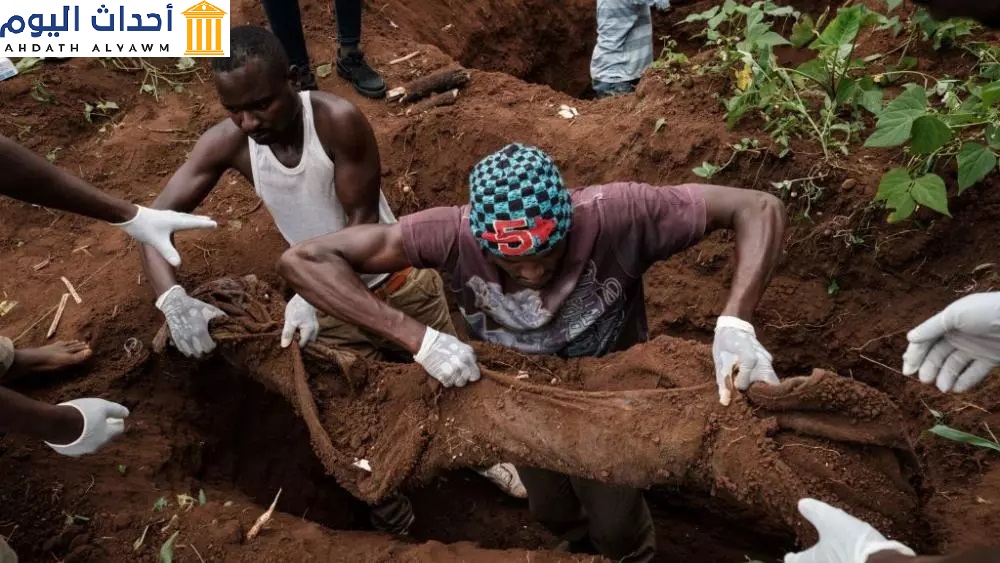 عشرات المقابر الجماعية المكتشفة في رواندا بعد المجازر التي تعرضت لها أقلية التوتسي عام 1994