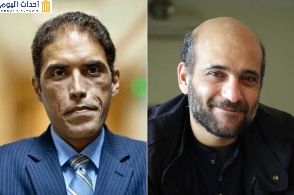 الأكاديمي والكاتب رامي شعث (يمين) والناشط السياسي خالد داود
