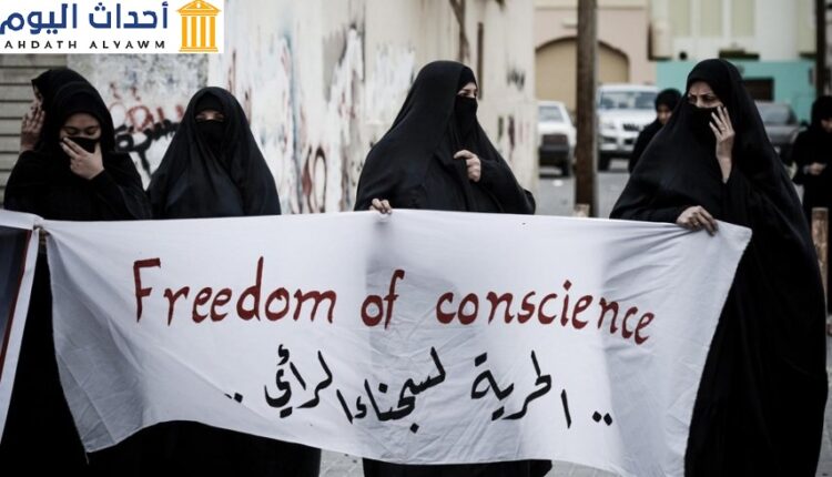احتجاجات في البحرين للمطالبة باطلاق سراح سجناء الرأي