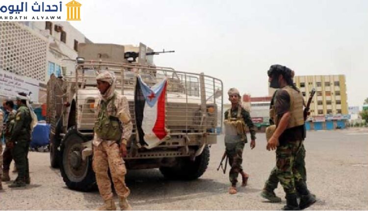 القوات التابعه للمجلس الانتقالي المدعوم إمارتيًا