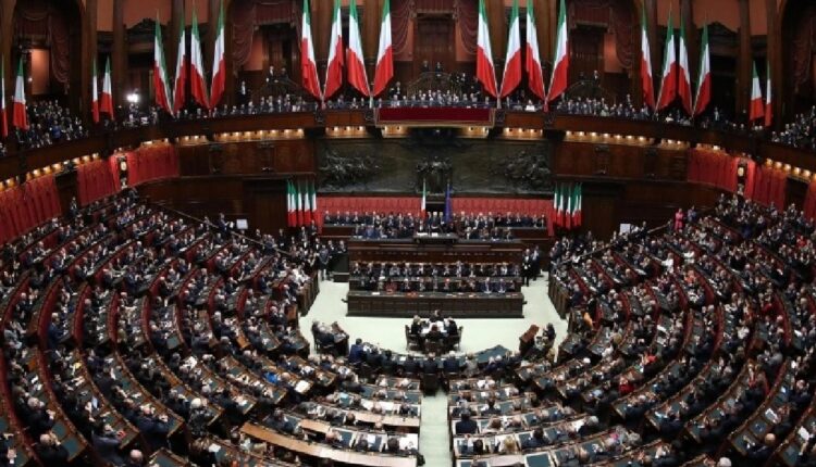 البرلمان الإيطالي في العاصمة روما