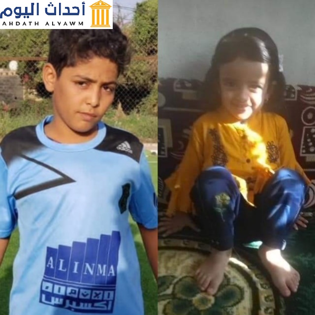 الطفلة ليان طاهر والطفل حسان الحبيشي ضحايا هجوم مأرب