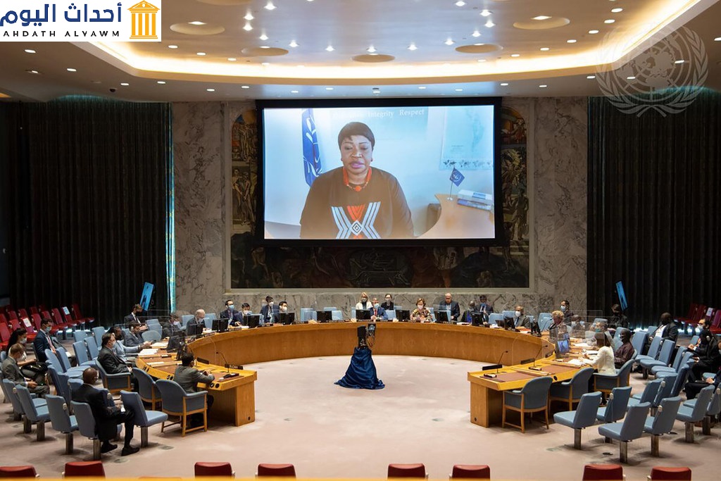 اتو بنسودا المدعية العامة للمحكمة الجنائية الدولية، تقدم إحاطة إلى مجلس الأمن بشأن الحالة في السودان وجنوب السودان (عبر دائرة تلفزيونية مغلقة).