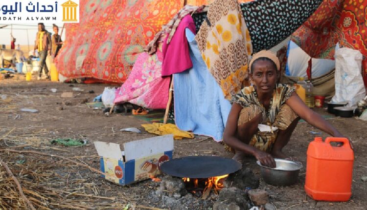 عبر عشرات الآلاف من اللاجئين الحدود من إثيوبيا إلى السودان هربا من الصراع في منطقة تيغراي الإثيوبية