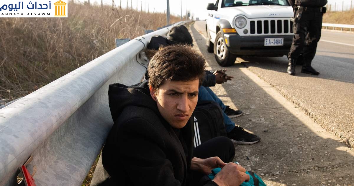 اللاجئين والمهاجرين على الحدود اليونانية