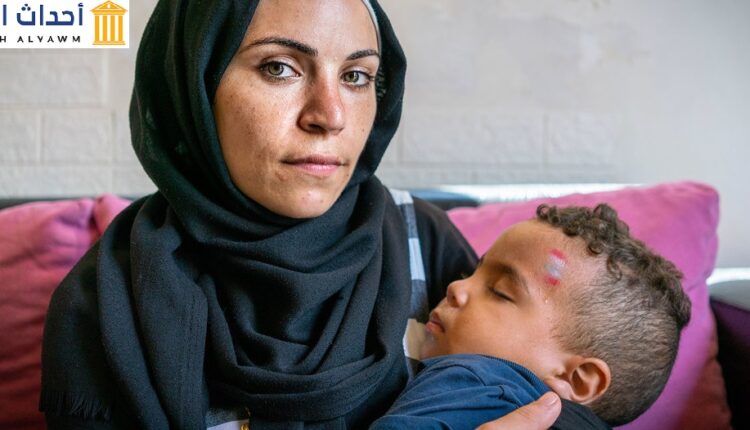 رانيا فقدت منزلها بعد تفجير مرفأ بيروت وتعيش في منزل مكتظ مع أقربائها