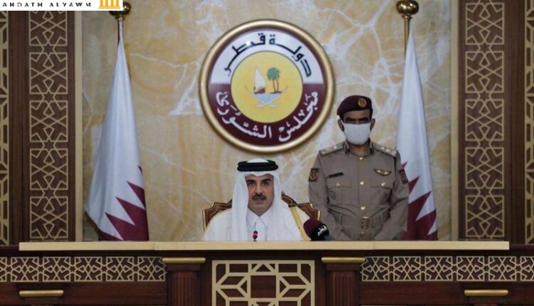 أمير قطر الشيخ "تميم بن حمد آل ثاني"