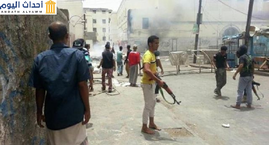 اعتداء المليشيات العسكرية الخاضعة لسيطرة المجلس الانتقالي في عدن