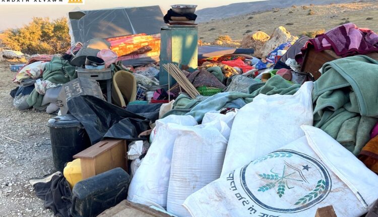 42 فلسطينيا بمن فيهم 24 طفلا، فقدوا منازلهم في حمصة البقيعة