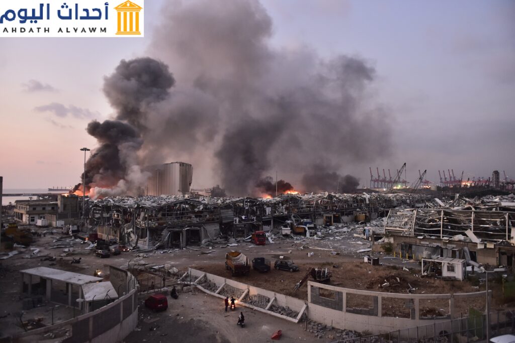 انفجار مرفأ بيروت