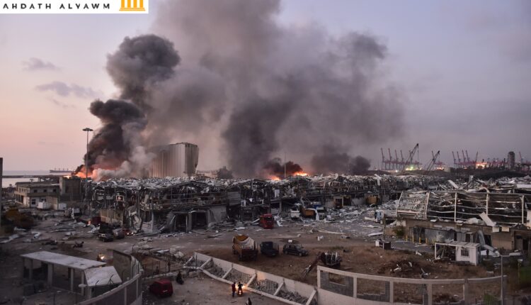 انفجار مرفأ بيروت
