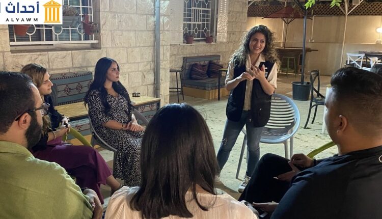 بلقيس شاهين متطوعة في مبادرة هي فور شي HeforShe في الأردن.