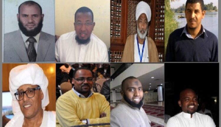 النوبيون المصريون العشرة المحتجزين لدة السلطات السعودية ويحاكمون ضد الارهاب
