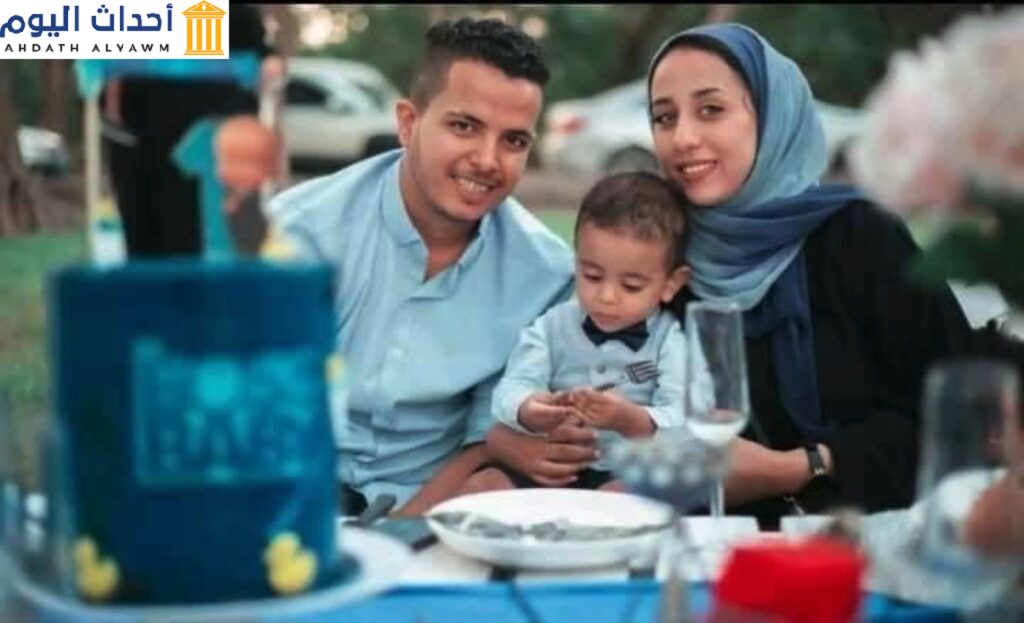 مراسلة قناة الشرق "رشا عبد الله" 27 عام وزوجها الصحفي "محمد العتمي"