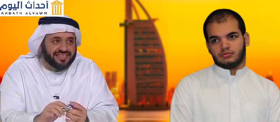 معتقل "الرأي عبد السلام درويش المرزوقي" وابنه "سلمان" الذي توفي بسبب وقف السلطات الإماراتية مصاريف علاجه