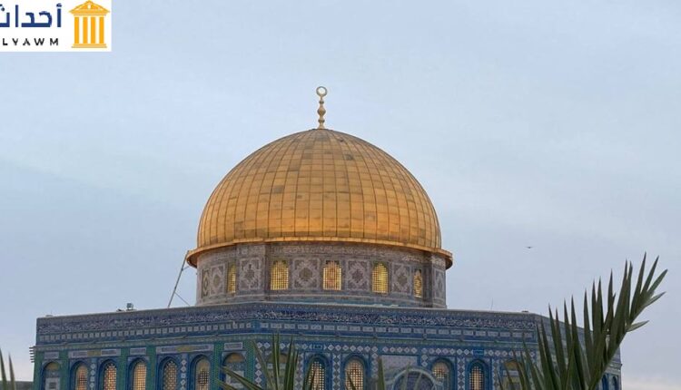 قبة الصخرة المشرفة. القدس الشرقية