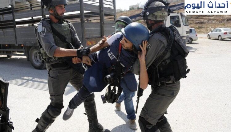 اعتداءات الجيش الإسرائيلي على الصحافيين الفلسطينيين في الأراضي الفلسطينية المحتلة