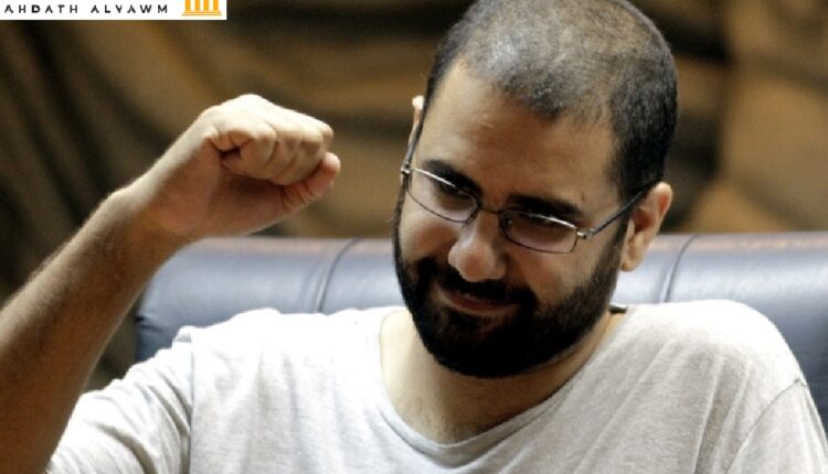الناشط السياسي المصري "علاء عبد الفتاح" المعتقل لدى السلطات المصرية
