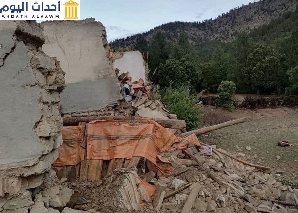 أضرار في سبيرا بإقليم خوست بعد زلزال مدمر ضرب شرق أفغانستان في وقت مبكر من صباح يوم 22 يونيو / حزيران 2022