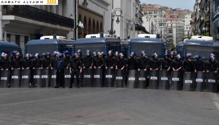قمع السلطات الجزائرية للاحتجاجات في البلاد