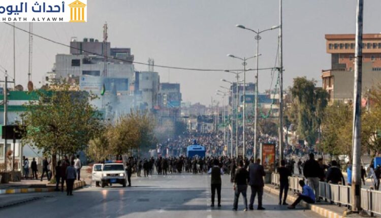 تظاهرات غاضبة في كردستان العراق احتجاجًا على الأوضاع المعيشية