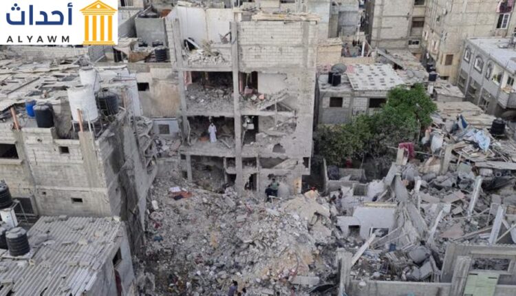 دمار في قطاع غزة بعد ثلاثة أيام من العنف الشديد.