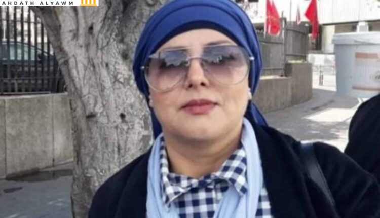الناشطة المغربية المحتجزة على خلفية نشر آرائها"سعيدة العلمي"