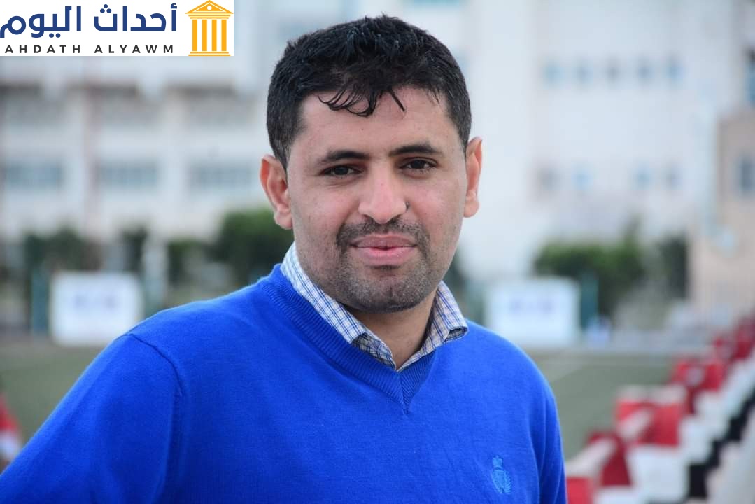 الصحفي الرياضي اليمني وعضو مجلس إدارة نادي وحدة صنعاء "عباد الجرادي"