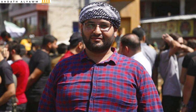 الناشط الإعلامي "محمد عبد اللطيف" المعروف بـ(أبو غنوم)