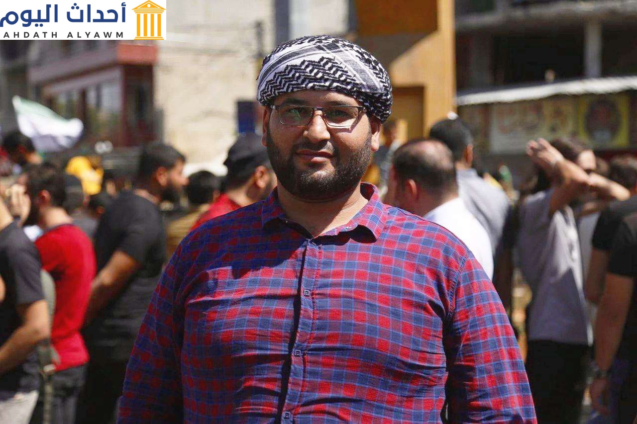 الناشط الإعلامي "محمد عبد اللطيف" المعروف بـ(أبو غنوم)