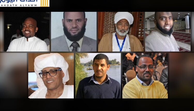 النوبيين المصريين العشرة المحتجزين لدى السلطات السعودية