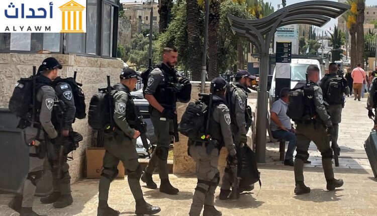 جنود إسرائيليون في القدس الشرقية