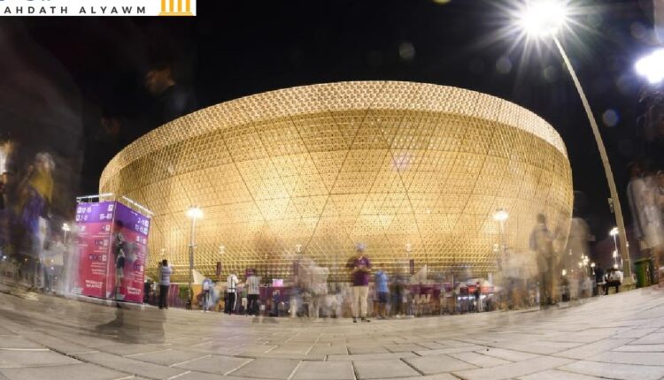 استاد لوسيل" في لوسيل، قطر، حيث سيُقام نهائي "كأس العالم 2022"