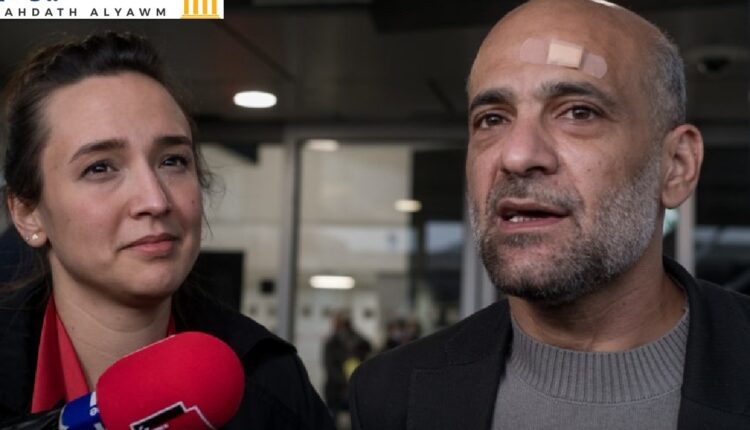 رامي شعث وزوجته سيلين ليبرون