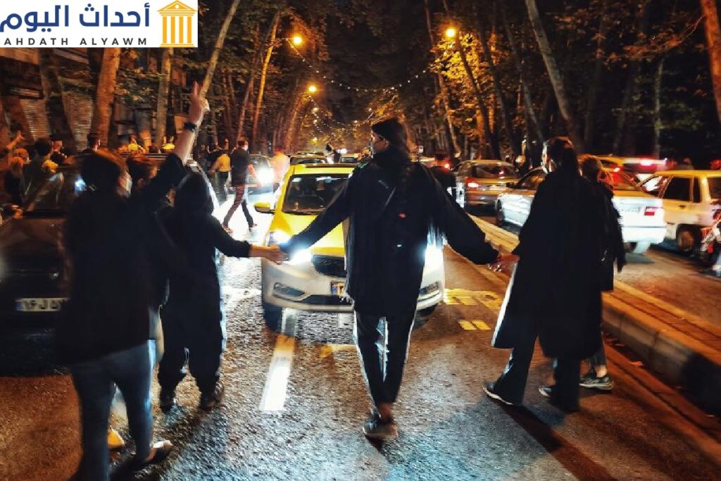 متظاهرون إيرانيون في طهران، إيران