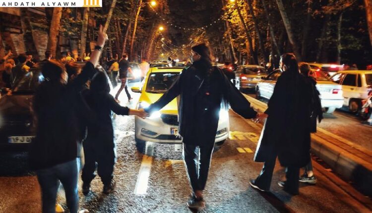 متظاهرون إيرانيون في طهران، إيران