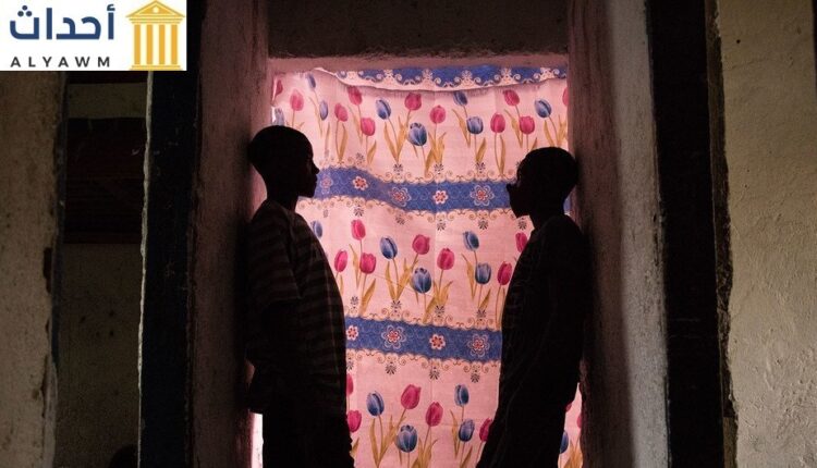 جنديان مراهقان في مركز لإعادة التأهيل في غوما بشرق جمهورية الكونغو الديمقراطية