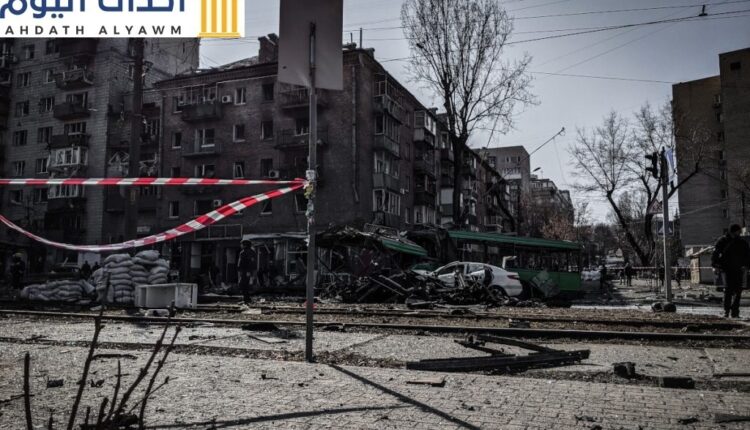 آثار العدوان الروسي على مناطق من أوكرانيا