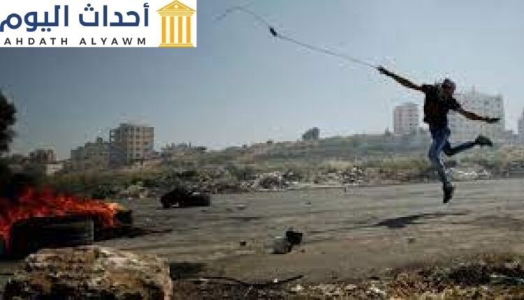 المواجهات بين الشبان الفلسطينيين وجنود الإحتلال الإسرائيلي